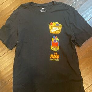 Nike Black Crew Neck Tee
